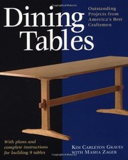 DINING TABLES: OUTSTANDING PROJECTS FROM AMERICA'S BEST By Kim Carleton Graves, usado comprar usado  Enviando para Brazil