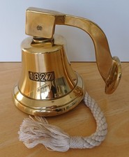 Brass ships bell for sale Brass ships bell for sale  WALLASEY