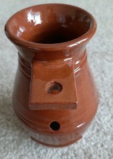 Garrafa de pássaro Redware feita à mão EUA Monticello tradicional casa de pássaros barro comprar usado  Enviando para Brazil