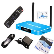 SuperBox S5 Max Novo Streaming Media Player Azul Android 12 6K Frete Grátis Rápido comprar usado  Enviando para Brazil