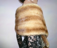Vintage real mink for sale  WARMINSTER