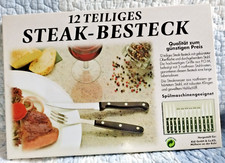 Steak besteck teilig gebraucht kaufen  Trebur