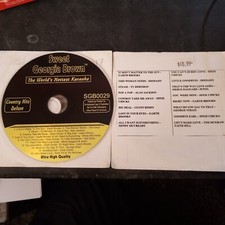 Karaoke cdg discs for sale  EYE