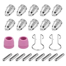 Punta de consumibles antorcha cortadora de plasma 24 piezas aplicable para fabricación industrial segunda mano  Embacar hacia Mexico