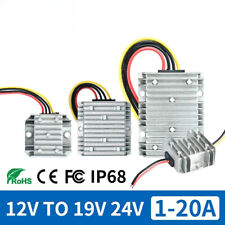 DC 12V Step Up auf 24V 19V 1A 5A 10A 20A Boost Spannungswandler Auto Netzteil comprar usado  Enviando para Brazil