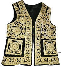 Gilet richement brodé d'occasion  Mer