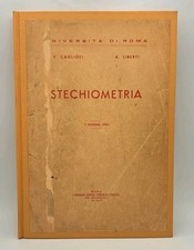 Stechiometria caglioti liberti usato  Fonte Nuova