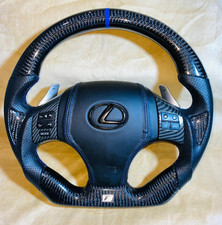 VOLANTE DE FIBRA DE CARBONO REAL LEXUS 2006-2013 IS250 IS350 IS F ' comprar usado  Enviando para Brazil