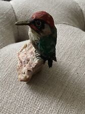 Woodpecker figurine 8cm for sale  LOUTH