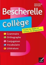 Bescherelle collège. grammair d'occasion  Hennebont