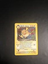 Carte pokemon raichu d'occasion  Levallois-Perret