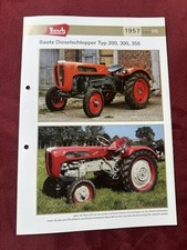 Bautz traktor dieselschlepper gebraucht kaufen  Rotenburg