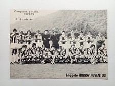 Cartolina squadra juventus usato  Villar Focchiardo