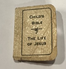 Usado, Vintage Mini Bíblia Infantil 1932 GC Lippard Leggett’s Baby Dept Christiansburg VA comprar usado  Enviando para Brazil