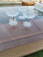 Set cut crystal for sale  WISBECH