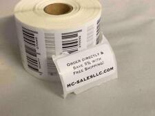 Usado, Etiquetas UPC código de barras consecutivas (ou iguais) pré-impressas INÍCIO PERSONALIZADO 2"x1" adesivos comprar usado  Enviando para Brazil