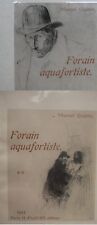 Forain aquafortiste catalogue d'occasion  Limours
