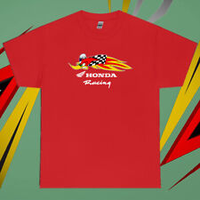Camiseta esportiva Honda Racing estampa DTG vermelha algodão pesado tamanho M comprar usado  Enviando para Brazil