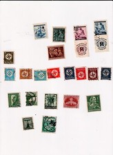 Lot timbres allemands d'occasion  Vouziers