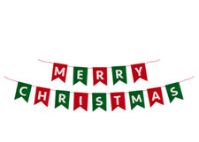 Merry christmas felt d'occasion  Expédié en Belgium