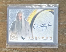 Cartão automático Christopher Lee Saruman Senhor dos Anéis autógrafo veja imagens  comprar usado Cartão automático Christopher Lee Saruman Senhor dos Anéis autógrafo veja imagens  comprar usado  Enviando para Brazil