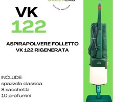 FOLLETTO VK 122 CON SACCHETTI IN MICROFIBRA SPAZZOLA NUOVA FOLLETTMANIA CUNEO  na sprzedaż  Wysyłka do Poland
