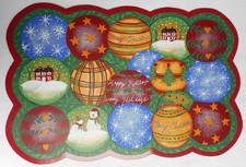 Tischsets christbaumkugeln gebraucht kaufen  Bonn