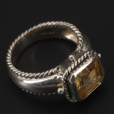 solitaire ring citrine for sale  USA