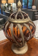 Large vintage amber for sale  Riverside