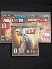 Lote PS3 WWE 12, NBA 2K12, Major League Baseball 2K12 - Pacote esportivo comprar usado  Enviando para Brazil
