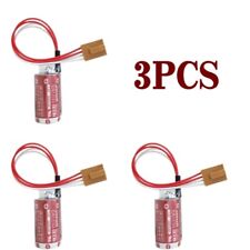 Batería PLC 3 piezas ER17/33 2/3A 3,6 V para Omron 3G2A9-BAT08 con enchufe segunda mano  Embacar hacia Mexico