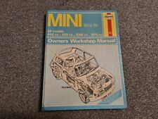 Haynes mini 1969 for sale  CHELMSFORD