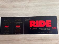 Billet concert ride d'occasion  Reims