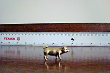 Miniature brass pig for sale  PONTEFRACT