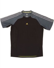 Camiseta Adidas Masculina Climacool XL Preta Colorblock Poliéster EV12, usado comprar usado  Enviando para Brazil