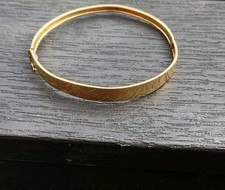 Carat gold bangle. for sale  GLASGOW