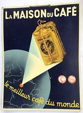 Ancien carton publicitaire d'occasion  Orleans-