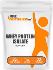 BulkSupplements Whey Protein Isolate Powder - Proteína em pó sem sabor comprar usado  Enviando para Brazil