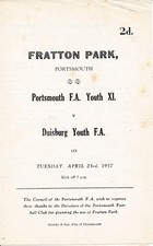 Portsmouth youth duisburg for sale  LONDON