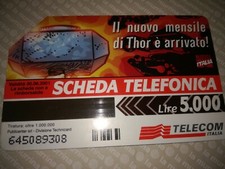Scheda carta telefonica usato  Viareggio
