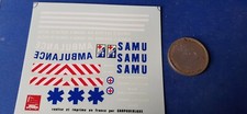 Decalcomanie decals pompiers d'occasion  Lillers