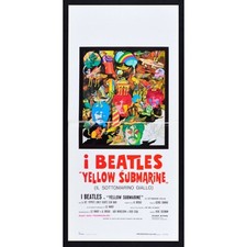 Locandina yellow submarine usato  Nocera Superiore