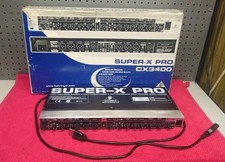 Behringer Super-X Pro CX3400 crossover estéreo de alta precisão com limitadores, usado comprar usado  Enviando para Brazil