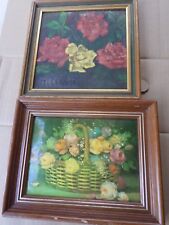 Tableau huile plaque d'occasion  Montfermeil