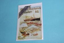 Blechpostkarte hamburg amerika gebraucht kaufen  Bremerhaven