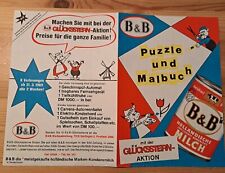 Werbeheft puzzle malbuch gebraucht kaufen  Hamburg