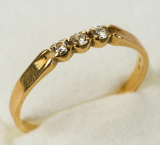Bague diamants poinçon d'occasion  Privas