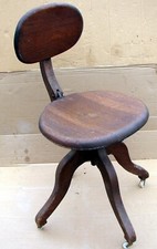Antique oak swivel for sale  Woodburn