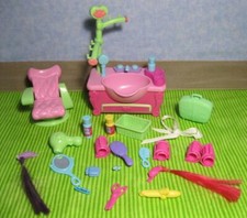 Boneca Cabbage Kids Lil Sprouts PLAYSET LOJA DE BELEZA SALÃO SPA PIA DE CABELO MÓVEIS comprar usado  Enviando para Brazil