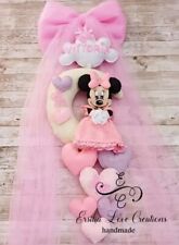 Fiocco nascita minnie usato  Villalba